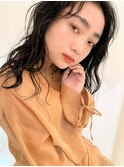 ナチュラル黒髪ミディアム★