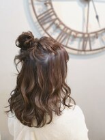 ヘアセットサロン ミント(Hair set salon MINT)&nbsp;お団子ハーフアップ