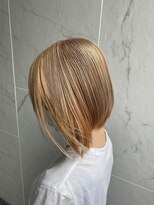 ボアップ 松山店(boappu) インナーカラー ベージュ