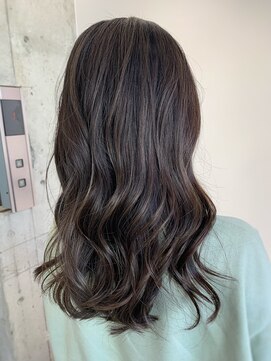 ナンバー 天王寺(NUMBER) ハイライト☆アッシュベージュ