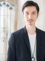 モッズヘアメン 名護大東店(mod's hair men) ≪mod's men≫ジェントルな暗髪ダークアッシュ七三オールバックd