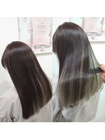 アッシュ 清瀬店(Ash)&nbsp;【髪質改善】インナーグレージュ系カラー　Ash清瀬 大嶋