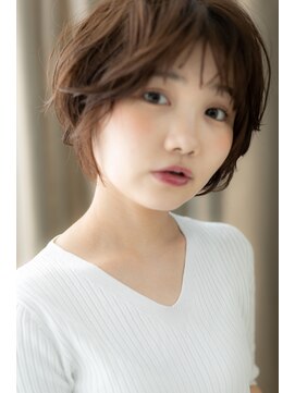 カバーヘア ブリス 北浦和(COVER HAIR bliss) 大人かわいいくせ毛風マッシュボブショートZ北浦和20代30代40代