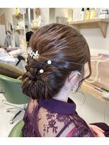 ヘアーメイクギゼ 蔦屋書店(HAIR MAKE GIZE) お呼ばれヘア
