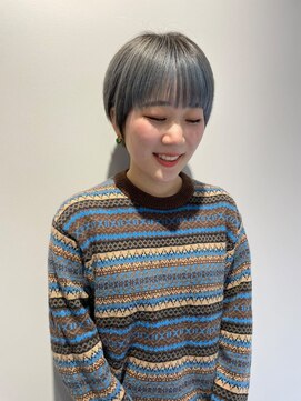 ハッチ(HACCH) 前髪あり大人ショートボブ20代30代40代　HACCH