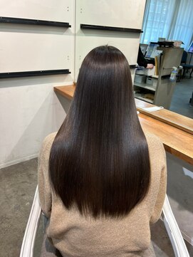 レビジュヘアー(LEVIJU HAIR) 【髪質改善】艶カラー＋トリートメント