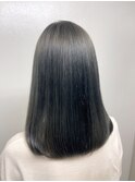 ダークトーンでも透け感◎ブルージュ