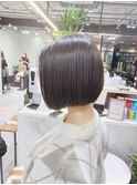 小顔ミニボブ