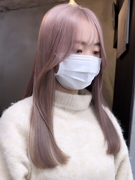 キラ 原宿(KILLA) ピンクブロンドパールグレーぎゃうシアーグレージュカシスピンク