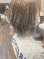 エノモト(ENOMOTO)&nbsp;10代20代透明感カラーミルクティーベージュインナーカラー♪