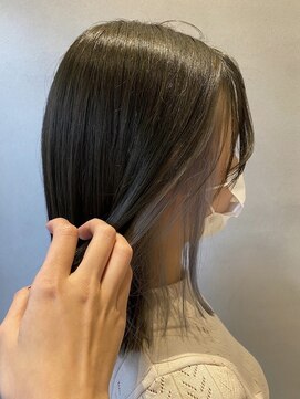 ニコ(NICO) グレーベージュインナーカラー