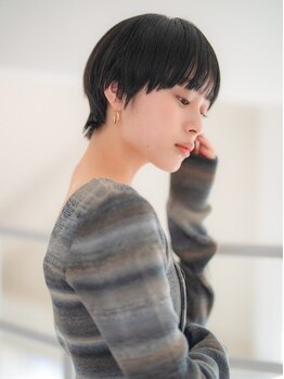 ベンジー 北上店(benji)の写真/赤みを消し透け感を引き出すカラー等、人気のカラー剤を各種取扱い♪透明感ある外国人風styleに◎【北上】