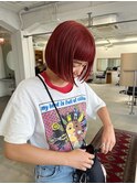 赤髪bob