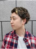 メンズパーマ/ハイライト