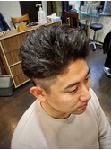 メンズオールバック風ショート HOMMEHAIR2nd江ヶ崎