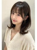 耳掛けもかわいい韓国風外ハネボブ♪