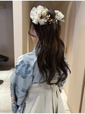ハーフツインアレンジ