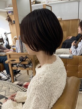 メアリー バイ メリー(marry by merry) 【立町メアリーバイメリー】☆ピンクブラウン×ショートボブ☆