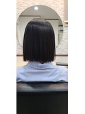 ストレートぱつっとボブ☆