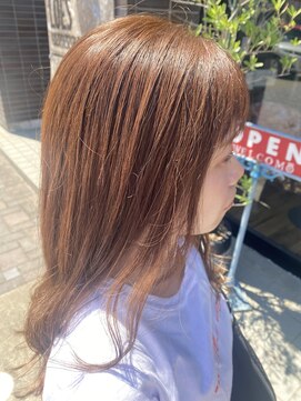 ロイズ ヘアデザイン アンド スパ(LOES) 透明感カラー+髪質改善