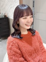 ロンド ブランシュ 錦糸町北口(Lond blanche) 前髪アンブレラカラーこなれミディイメチェンウェーブパーマ