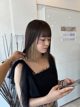 ウタリ(utari) イヤリングカラー【難波 桜川/デザインカラー】