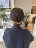 【ヘアセット】夜会巻き