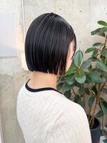 ノエ(noe)&nbsp;ミニボブ/オリーブグレージュ/20代30代yi105