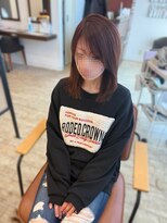 マーリャヘアー(mallia hair)&nbsp;レイヤースタイルレイヤーカットレイヤー小顔スタイル