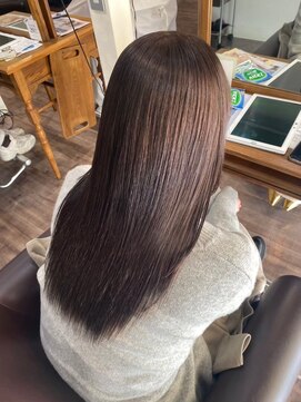 リム(Limb) 【艶髪】縮毛矯正　ナチュラルブラウン　髪質改善