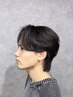 メンズカット+フェザーパーマ