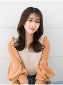 【Luana難波】艶ブラウンカラー×韓国風顔周り