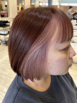 ボブインターナショナル(bob international) ボブ×ピンクカラー