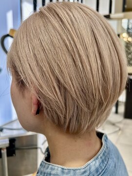 ヘアサロン ビビット 久宝寺店(VIVIT) 柔らかな透明感　ミルクティーベージュ