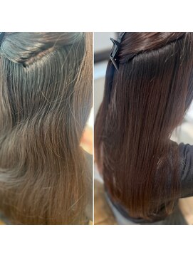 グロウ レランテ(GLOW lelante) 降旗限定　髪質改善ストレート