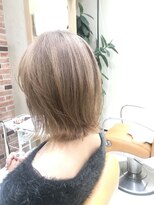 美粧 ほそや お花茶屋本店&nbsp;ハイトーン/ベージュ/くびれ/ショート/レイヤー/スタイル