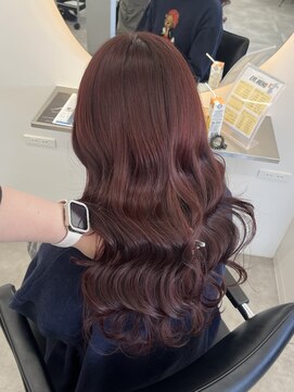 ツヤ感チェリーレッド