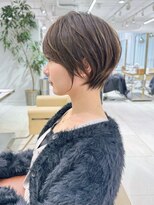 アンド ストーリーズ(&STORIES) 前髪ありひし形丸みくびれ大人ショートボブ20代30代40代50代*