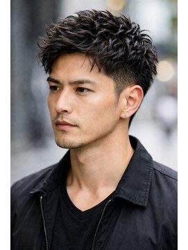 ナイアバイアヌエヌエ(naia by anuenue) 【メンズ】爽やかアップバングショート