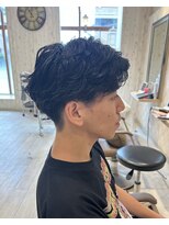 シュガー 仙台宮城野区(&Sugar) 【メンズ】フェザーパーマ×マッシュスタイル