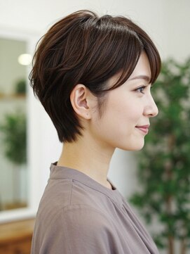 アイスタイル 戸坂店(I STYLE) 30-40代にオススメ★耳かけ小顔ショート