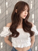 シーシンジュク 新宿南口(Sea shinjuku)&nbsp;ワンホンレイヤ ー×ダークブルー[デジタルパーマ/ボブ/韓国]