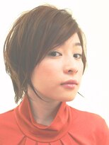 サロン ド イマージュ 聖蹟桜ヶ丘店(salon de Image) 丸みと立体感の美バランスショートボブ