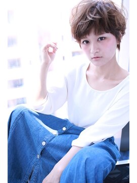 クラウドゼロ(Cloud zero) 外はねマッシュショート×ショートバング【Cloud zero】