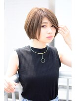 ノイン(noine)&nbsp;[noine : saito] 大人女子＆フリンジバングショートボブ...