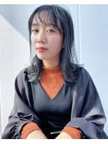 ノア ヘアデザイン 町田店(noa Hair Design)&nbsp;抜け感×ダークネイビー