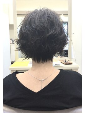 アルターリール(aL ter Rire) 【Rire小高】デジタルパーマ×前下がりショート