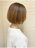 【morio】札幌ボブ　自然な丸みの大人ボブ