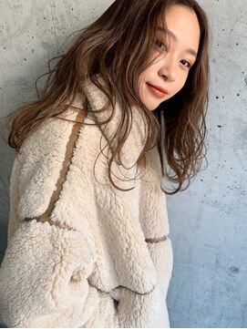 クラフト ヘア デザイン(CRAFT HAIR DESIGN) ハイライトくすみベージュ / レイヤーロング