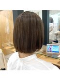 極細ハイライト×マットアッシュ